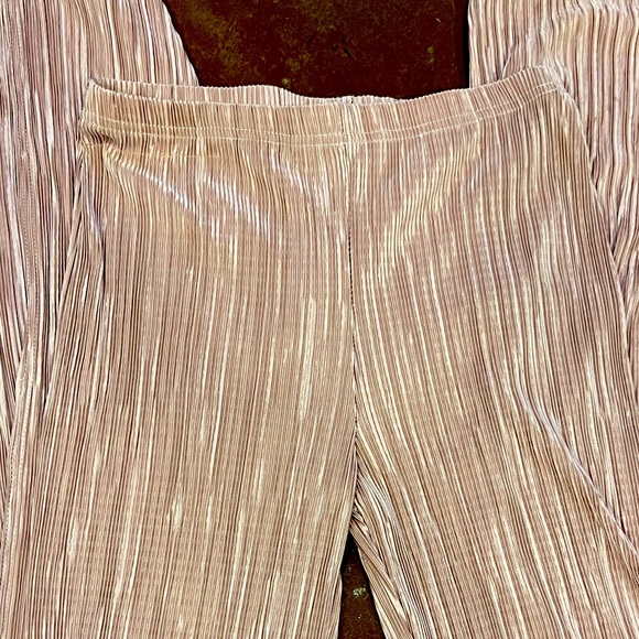 Pretty little thing light pink split leg pants - Picture 4 of 4